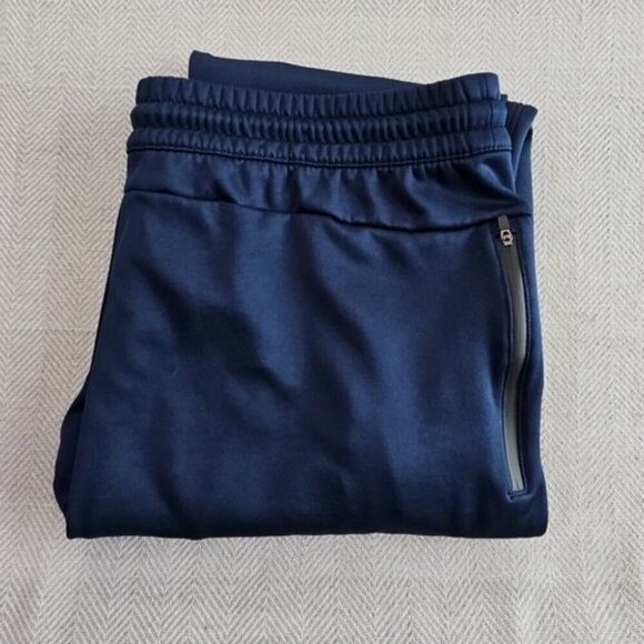 Xersion Quick-Dri Fleece Pant Men's 3XLT Navy Jogger Drawstring EUC LNC 3 Pocket - Picture 11 of 11
